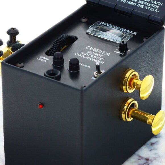 Orbita Sempre Single 1 Hand Wound Watch Winder Module in Black W30001 - Picture 6 of 10